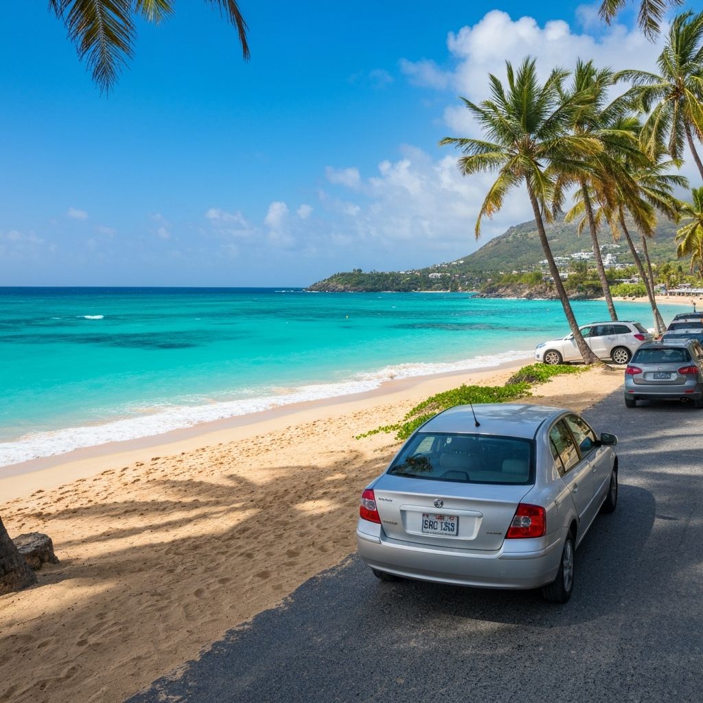 Free parking in Saint-Barth